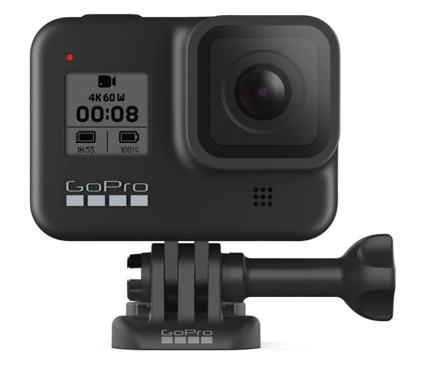GoPro KAMERA SPORTOWA GoPro Hero 8 + 3 baterie i podwójna ladowark - 1463407 - zdjęcie